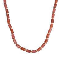 One Time Only Yellow Tigers Eye Necklace (18-20 Inches) in Goldtone 204.00 ctw