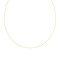 Clover Petali Italian 10K Yellow Gold Necklace 1.40 Grams - Sticky add to cart bar