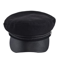 Black Color Beret Hat - (Diameter 56-58cm and Height -2.75")