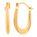 14K Yellow Gold Hoop Earrings 0.33 Grams - Sticky add to cart bar