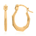 14K Yellow Gold Hoop Earrings 0.36 Grams - Sticky add to cart bar