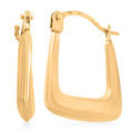 14K Yellow Gold Hoop Earrings 0.42 Grams - Sticky add to cart bar