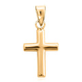 14K Yellow Gold Cross Pendant (0.28 g) - Sticky add to cart bar