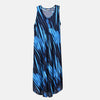 Blue Brushstroke Print