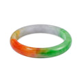 Multi Color Jade Bangle Bracelet (6.50 In) 250.00 ctw - Sticky add to cart bar
