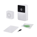 White and Black Wireless Rechargeable Smart Visual Doorbell - Sticky add to cart bar