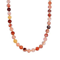 Multi Color Quartz 400.00 ctw Necklace in Sterling Silver 20 Inches