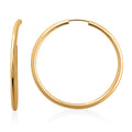 Italian 10K Yellow Gold Hoop Earrings 1.6 Grams - Sticky add to cart bar