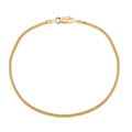 10K Yellow Gold 1.5mm Franco Chain Bracelet (7.00 In) 1.10 Grams - Sticky add to cart bar