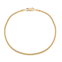 10K Yellow Gold 1.5mm Franco Chain Bracelet (7.00 In) 1.10 Grams