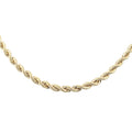 10K Yellow Gold 2.1mm Quint Rope Chain Necklace 22 Inches 2.80 Grams - Sticky add to cart bar