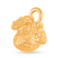 Electroform Lucky Bag Pendant in 24K Yellow Gold 1.22 Grams