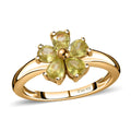 Premium Sava Sphene Ring in Vermeil Yellow Gold Over Sterling Silver (Size 7.0) 0.85 ctw - Sticky add to cart bar