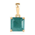 Luxoro 10K Yellow Gold Premium Grandidierite Solitaire Pendant without Chain 2.65 ctw - Sticky add to cart bar