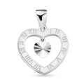 950 Platinum Heart Pendant 2.65 Grams - Sticky add to cart bar