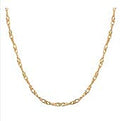10K Yellow Gold Loose Rope Chain Necklace 18 Inches 0.45 Grams - Sticky add to cart bar