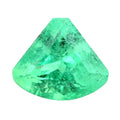 AAAA Boyaca Colombian Emerald (Trl Free Size) 0.50 ctw Loose gemstone - Sticky add to cart bar