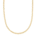 Sole Mio Italian 10K Yellow Gold Chain Necklace 20 Inches 1.52 Grams - Sticky add to cart bar