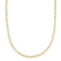 Sole Mio Italian 10K Yellow Gold Chain Necklace 20 Inches 1.52 Grams