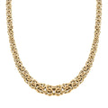 Bizantina Italian 10K Yellow Gold Chain Necklace 20 Inches 23.70 Grams - Sticky add to cart bar