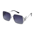 Butterfly Design UV400 Polarized Sunglass with Storage Bag- Gray - Sticky add to cart bar