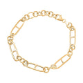 Maglia Marina Italian 10K Yellow Gold Bracelet (7.0-8.0In) 3.98 Grams - Sticky add to cart bar