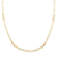 Infinito Link Italian 10K Yellow Gold 6.3mm Necklace 18-20 Inches 4.90 Grams - Sticky add to cart bar
