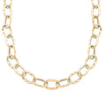 Roma Italian 10K Yellow Gold 13.7mm Chain Necklace 18-20 Inches 12.65 Grams - Sticky add to cart bar
