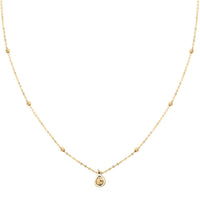 Ciondolo Italian Chain Necklace in 10K Yellow Gold 1.10 Grams 18-20 Inches