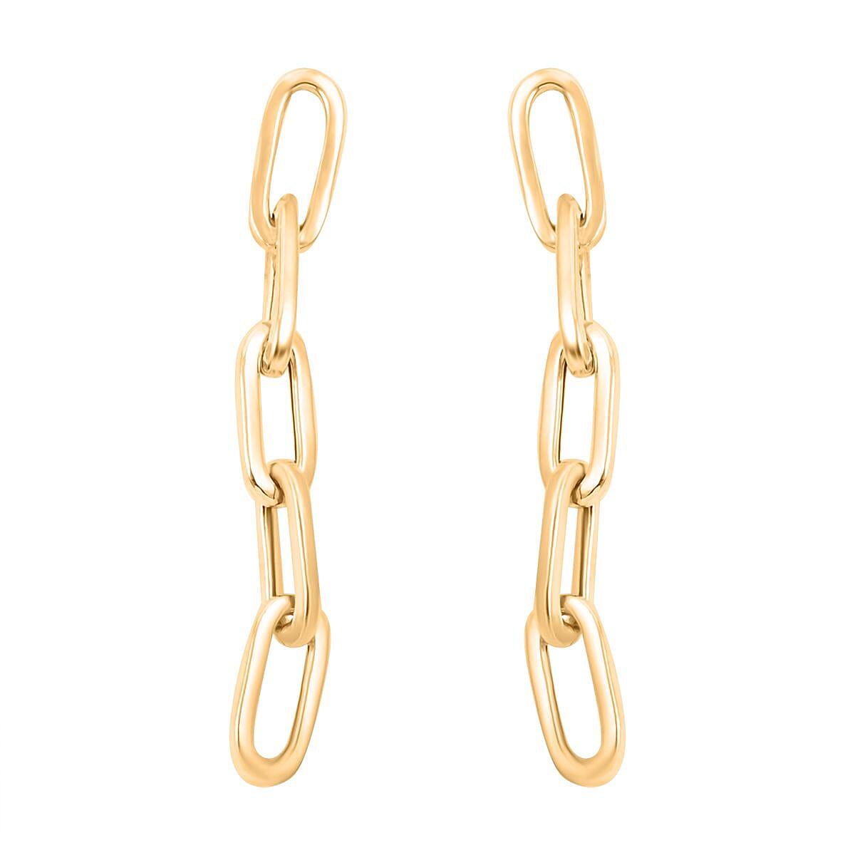 Cinque Terre Italian 10K Yellow Gold Earrings 1.88 Grams