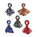 Set of 5 Art Deco Pattern Polyester Scarfs (27.6"x70.8") - Sticky add to cart bar