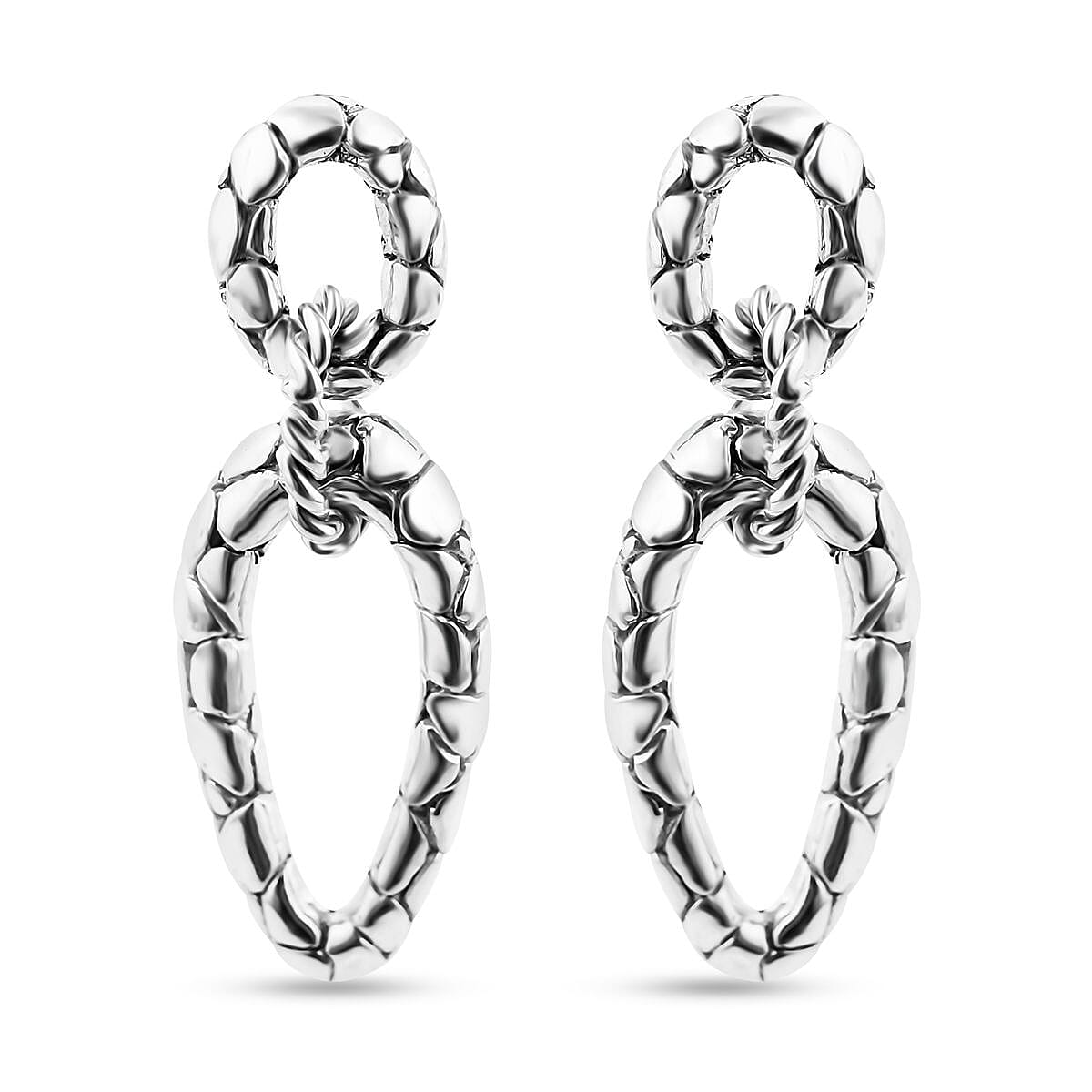 Bali Legacy Sterling Silver Dangle Earrings 5.40 Grams