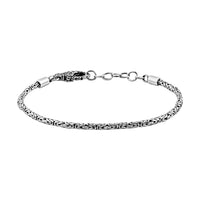 Bali Legacy Sterling Silver Tulang Naga Bracelet (7.25 In) 8.15 Grams