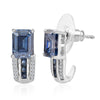 Blue Moissanite