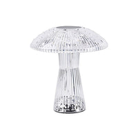 Rechargeable Rose Diamond Table Lamp with Touch and Remote Control (3.14"x3.14"x8.26") - Multi-Color Changing Light