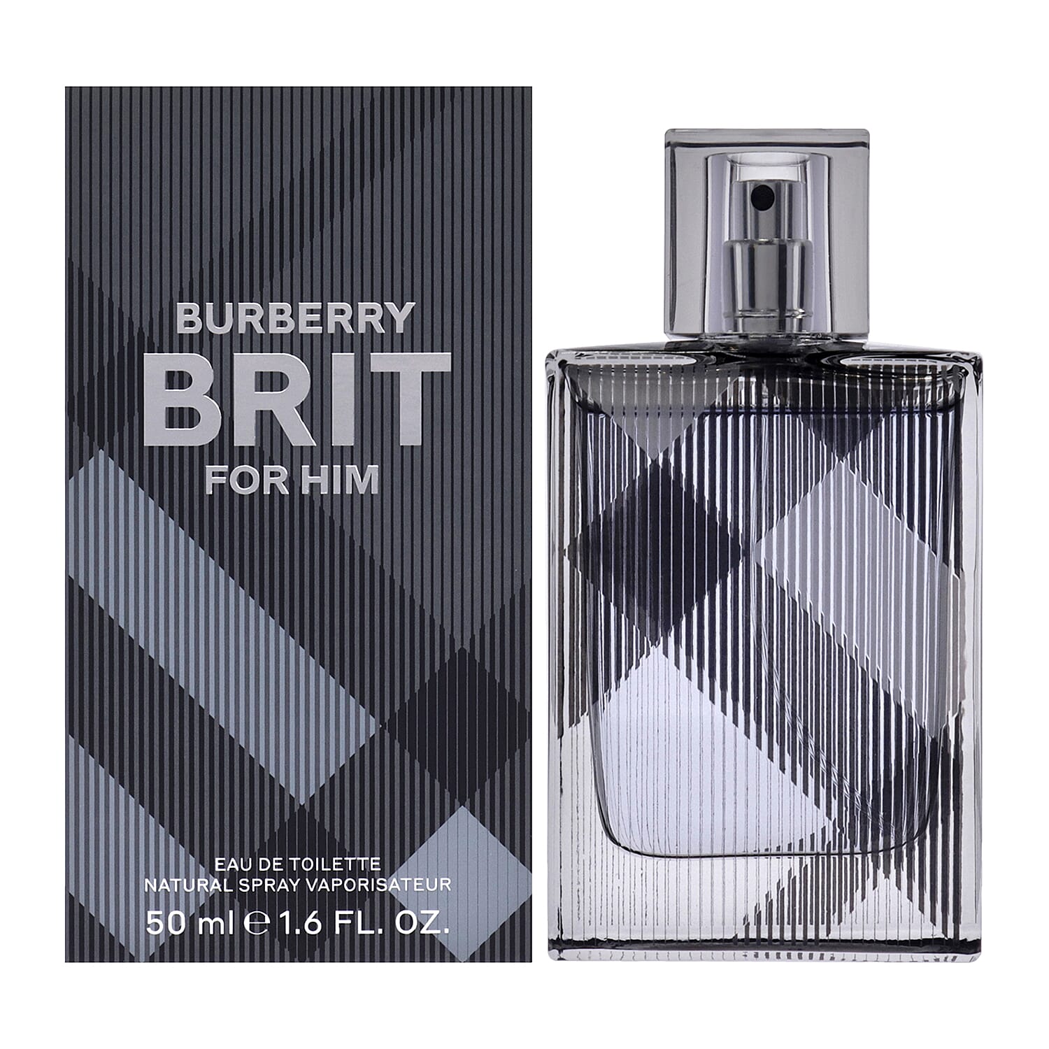 Burberry Brit for Him Eau De Toilette Natural Spray 1.6 Oz