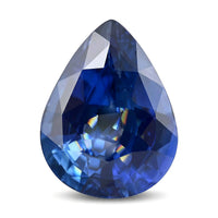 Certified and Appraised AAAA Ceylon Blue Sapphire (Pear Free Size) 1.00 ctw