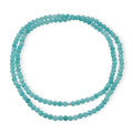 Amazonite Quartz Beaded Endless Necklace (36 Inches) 250.00 ctw - Sticky add to cart bar