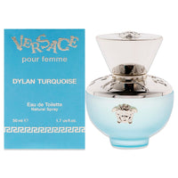 Versace Dylan Turquoise Pour Femme Eau De Toilette Spray 1.7 Oz