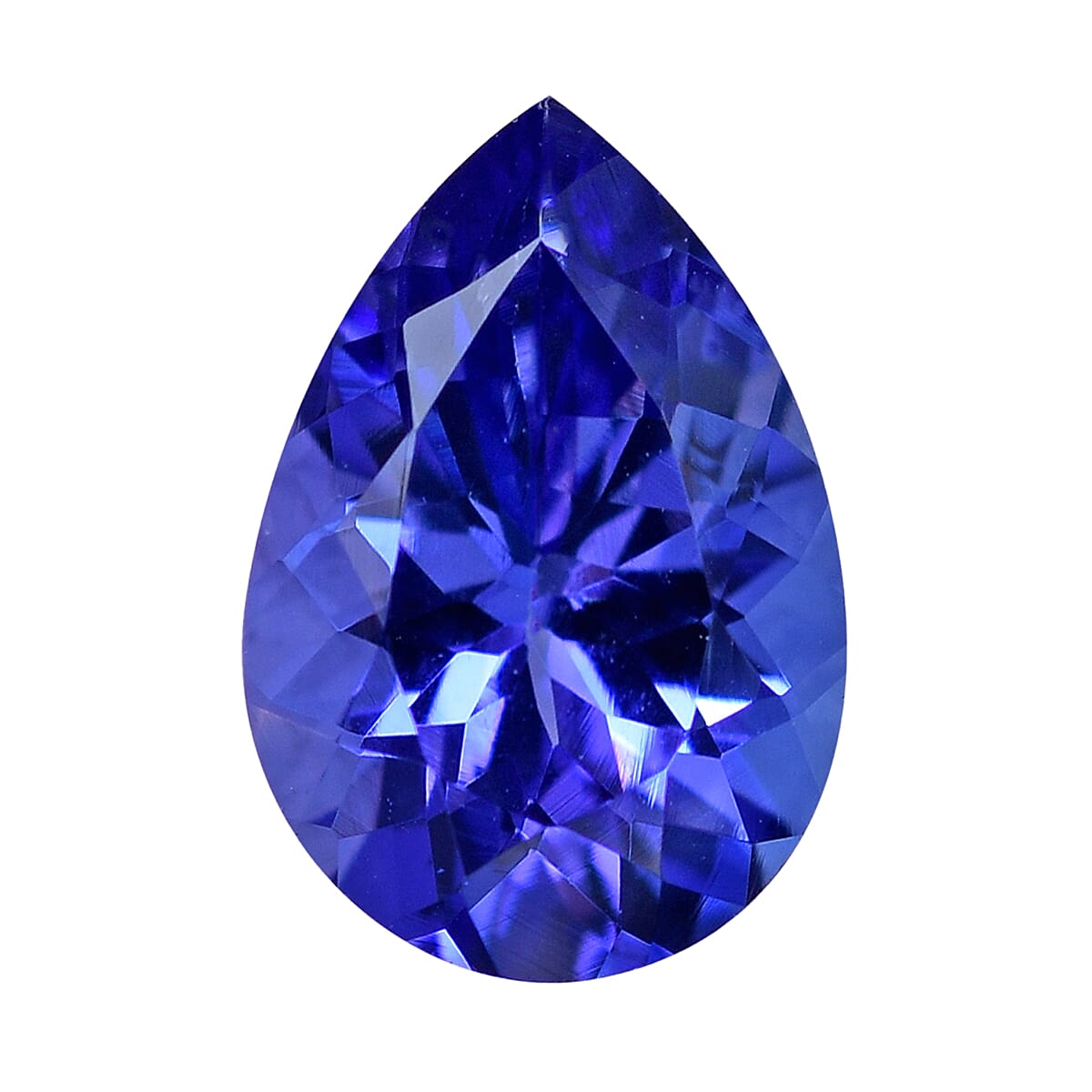 Chairman Vault Collection Certified & Appraised AAAA Tanzanite (Pear Free Size) 27.52 ctw