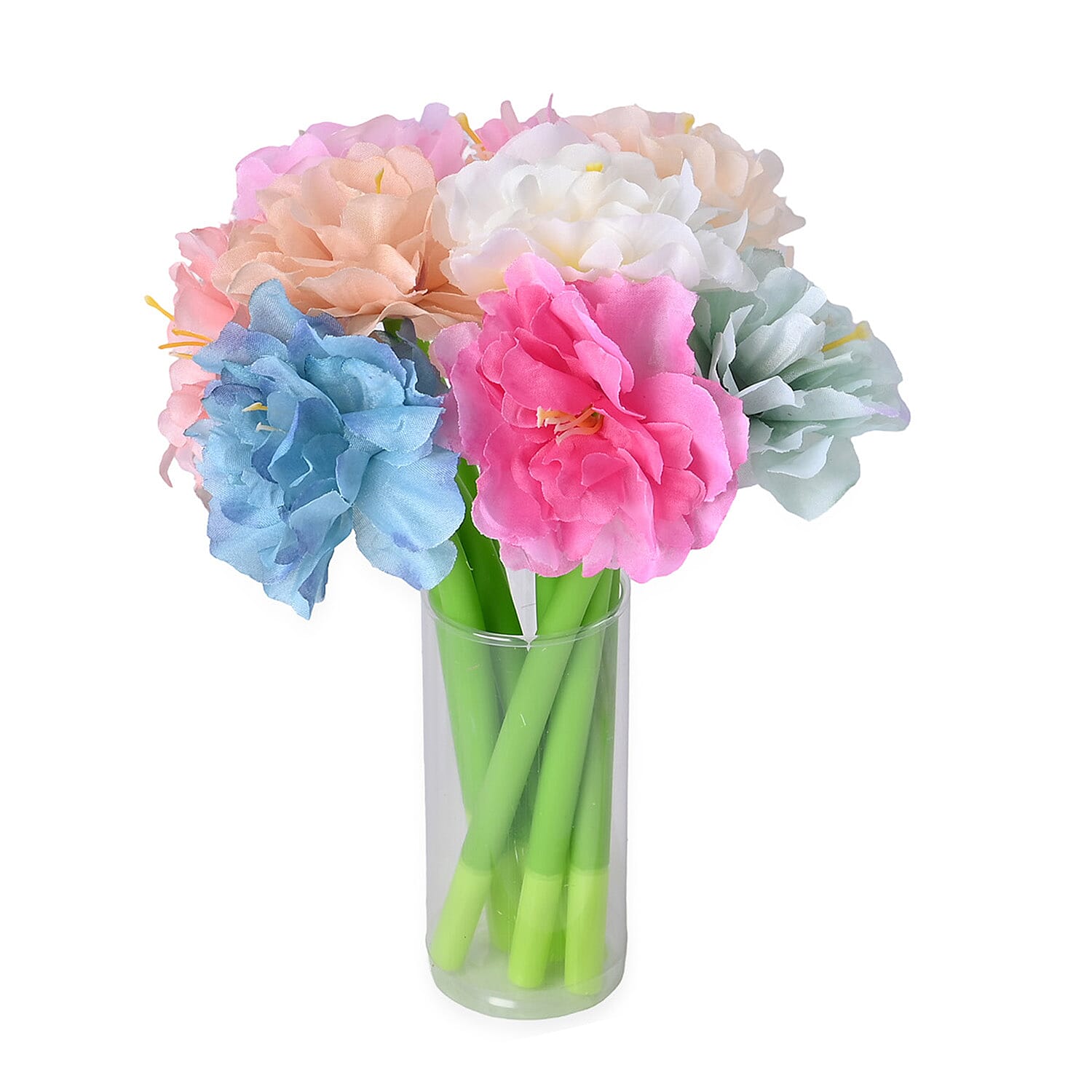 Set of 11 Floral Pen with Black Ink