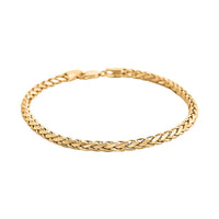 10K Yellow Gold 3MM Palma Bracelet (7.50 In) 3.40 Grams