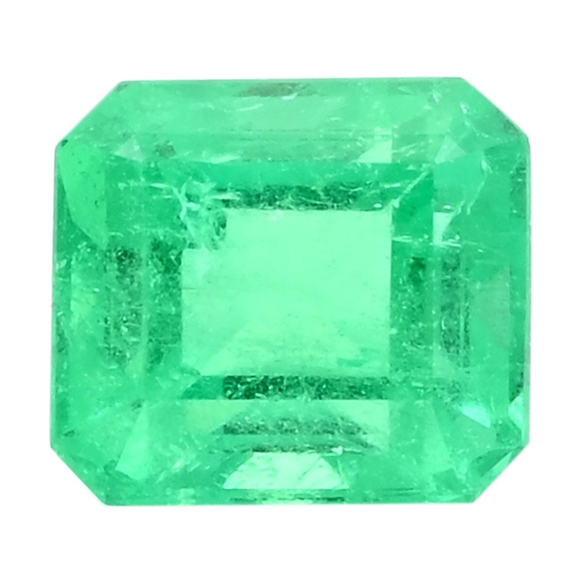 AAAA Boyaca Colombian Emerald (Sqr Free Size) 0.50 ctw Loose gemstone