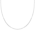 Chain Necklace in Sterling Silver 24 Inches 2.80 Grams - Sticky add to cart bar