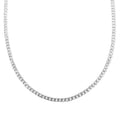 Italian Sterling Silver Grumetta Chain Necklace 22 Inches 9.90 Grams - Sticky add to cart bar