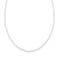 Italian Sterling Silver Grumetta Chain Necklace 24 Inches 10.90 Grams - Sticky add to cart bar