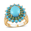 Sleeping Beauty Turquoise & Zambian Emerald