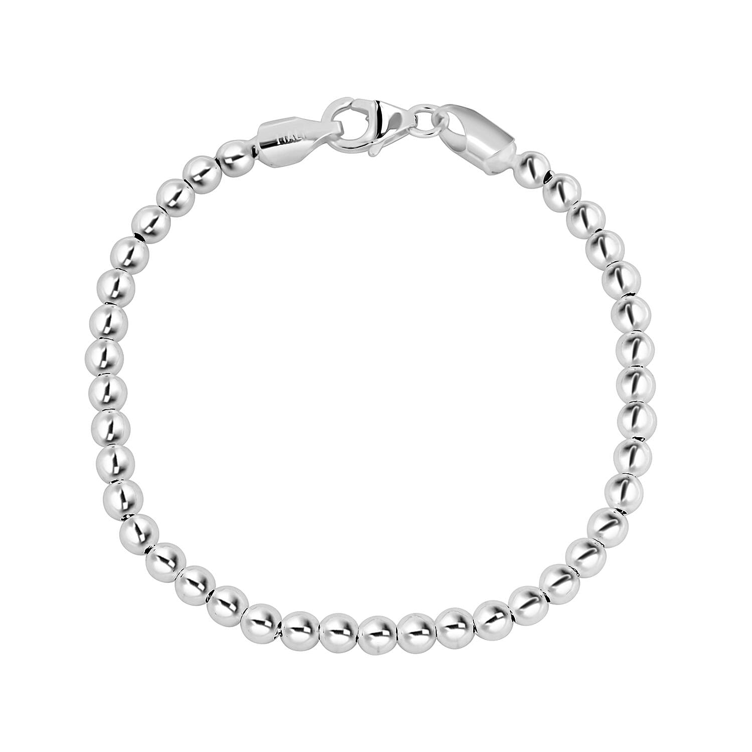 Italian Sterling Silver Bracelet (7.00 In) (7.50 g)