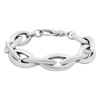 Italian Sterling Silver Bracelet (7.50 In) (28.50 g)