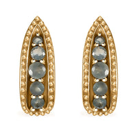 D'Joy Narsipatnam Alexandrite Earrings in Vermeil Yellow Gold Over Sterling Silver 0.35 ctw